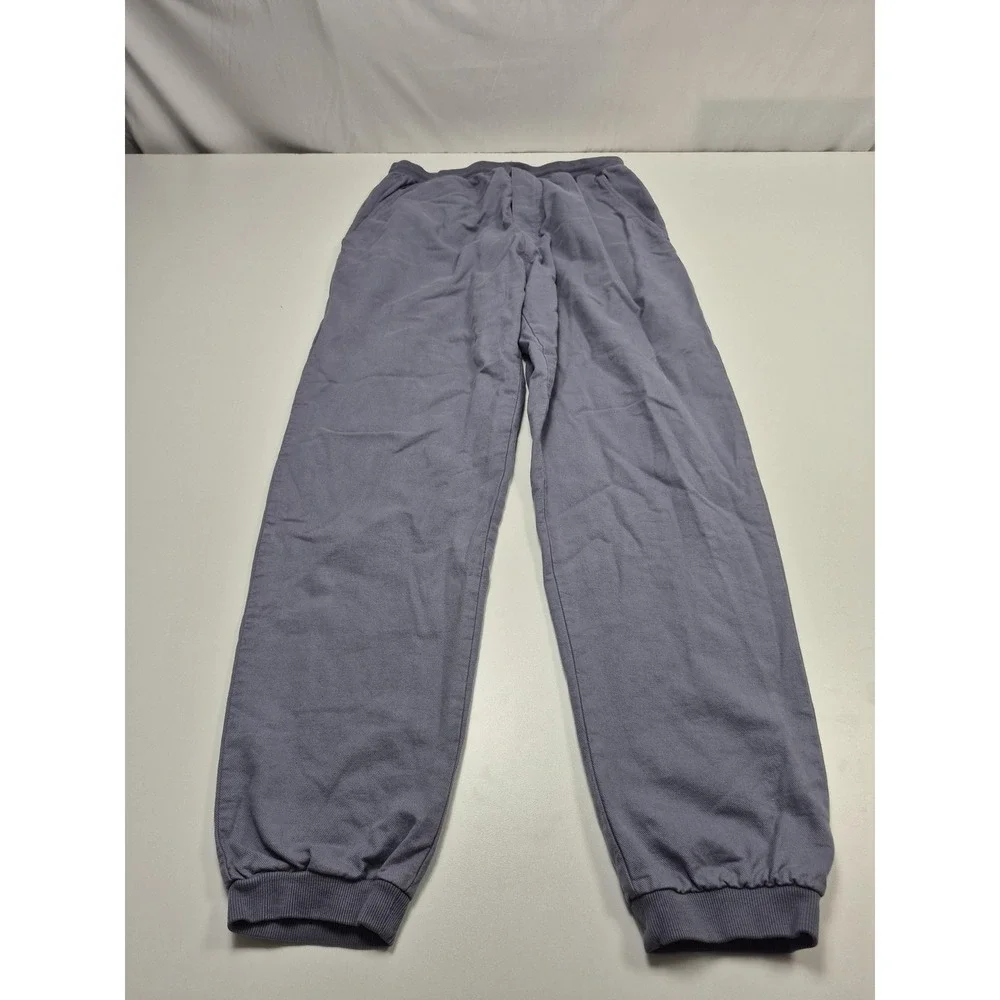 Crazy Shirts Canton Pant Sweatpants Mens 36x32 Blue Cotton Elastic Waist Casual